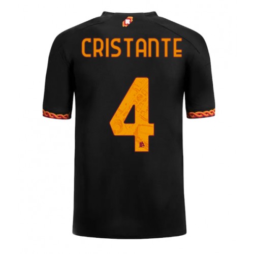 Fotballdrakt Herre AS Roma Bryan Cristante #4 Tredjedrakt 2023-24 Kortermet